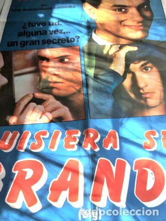 Kino: poster quisiera ser grande con tom hunks 1988 original