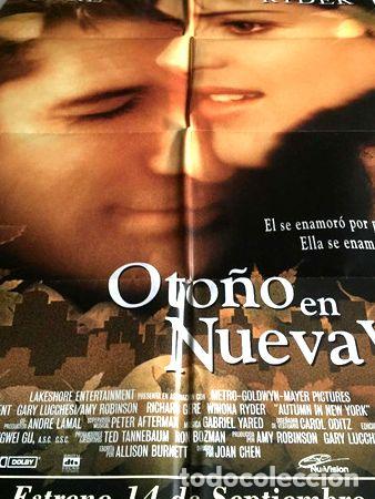 Kino: poster otono en new york richard gere w ryder orig