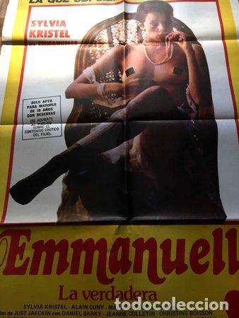 Kino: poster emmanuelle la verdadera silvia kristel original 1974