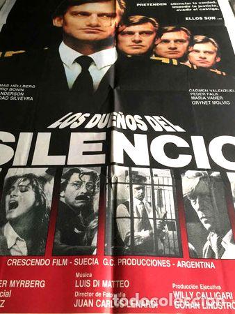 Kino: poster los duenos del silencio arturo bonin maria vaner ori