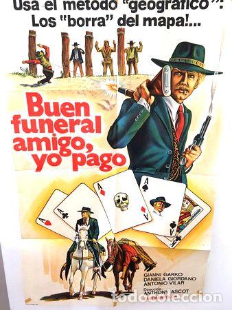 Kino: afiche de cine original buen funeral amigo yo pago