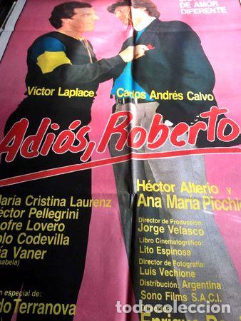 Kino: poster adios roberto carlin calvo v laplace original
