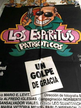 Kino: poster los espiritus patrioticos alicia zanca h malamud