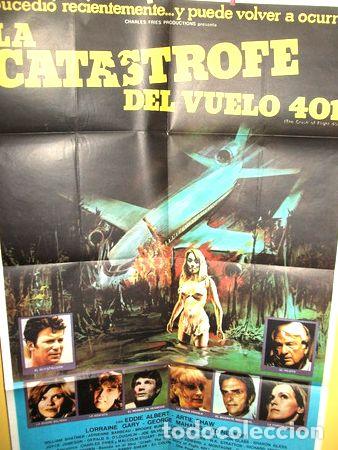 Kino: poster pelicula la catastrofe del vuelo 401 ano 1978