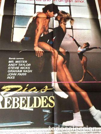 Kino: poster dias rebeldes janet jones mitchell gaylord 1986
