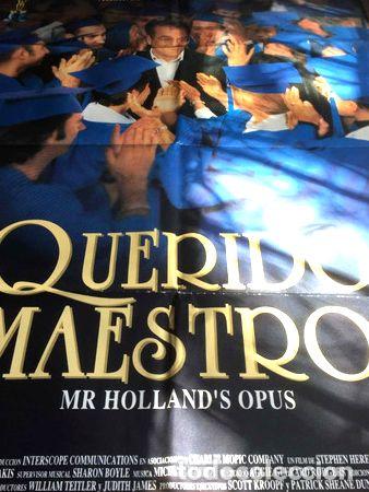 Kino: poster querido maestro richard dreyfuss 1995 original