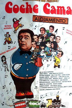 Kino: poster coche cama alojamiento jorge porcel original