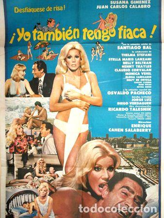 Kino: poster yo tambien tengo fiaca s gimenez y calabro 1978
