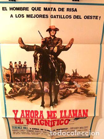 Kino: afiche de cine original y ahora me llaman el magnifico