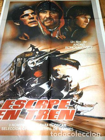 Kino: poster escape en tren jhon voight eric roberts original