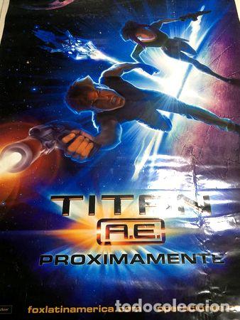 Kino: poster titan ae animacion barrymore damon orig 2000