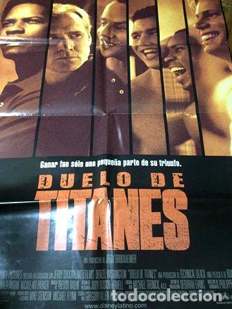 Kino: duelo de titanes poster denzel washington original