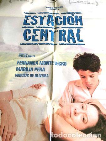 Kino: poster estacion central vinicius de oliveira 1998 original