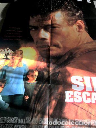 Kino: poster sin escape con jean claude van damme