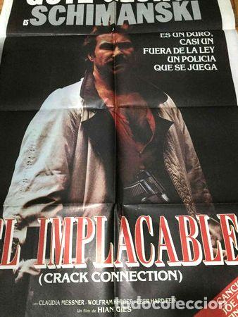 Cine: el implacable gotz george claudia messner poster 1987 - Foto 1