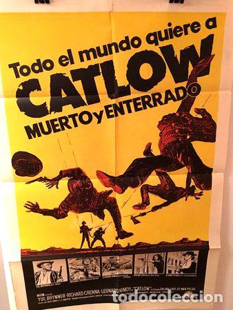 Kino: afiche de cine todo el mundo quiere a catlow muerto y ente