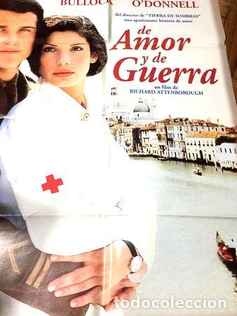 Kino: de amor y de guerra poster sandra bullock chris odonnel