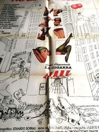 Kino: poster la cigarra no es un bicho daniel tinayre orig