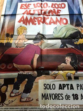 Kino: poster este loco loco autocine americano orig