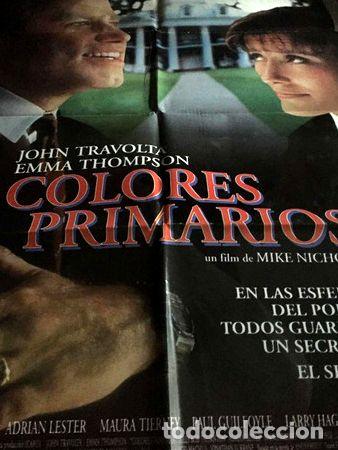 Kino: poster colores primarios jhon travolta original