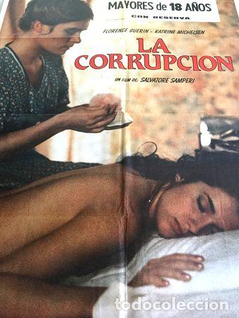 Cine: poster la corrupcion original - Foto 1
