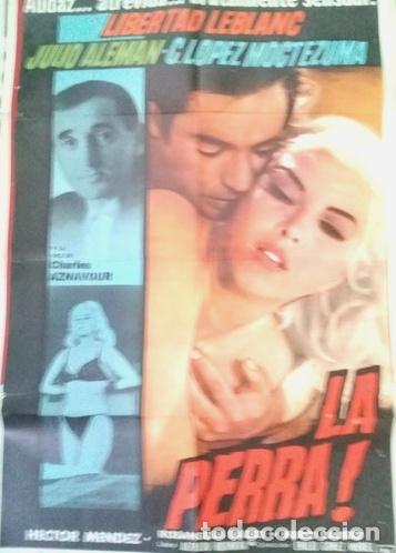 Kino: poster pelicula la perra libertad leblanc ano 1967