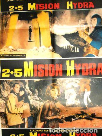 Kino: poster pelicula 25 mision hydra ano 1966