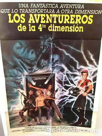 Kino: afiche de cine original los aventureros de la cuarta dimen