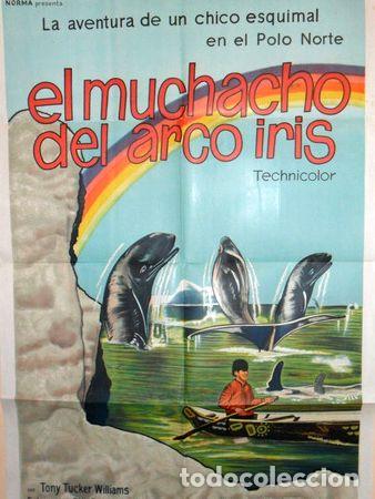 Cine: poster pelicula el muchacho del arco iris original - Foto 1