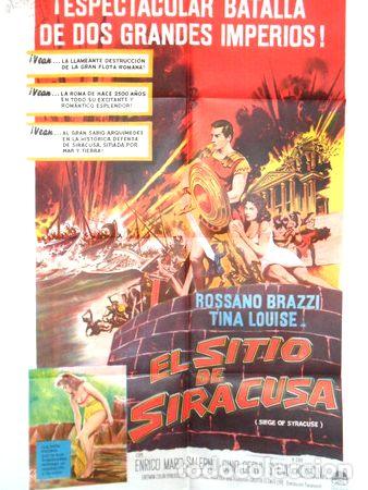 Kino: poster pelicula el sitio de siracusa antiguo original