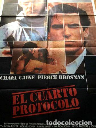 Cine: poster el cuarto protocolo con pierce brosnan original - Foto 1