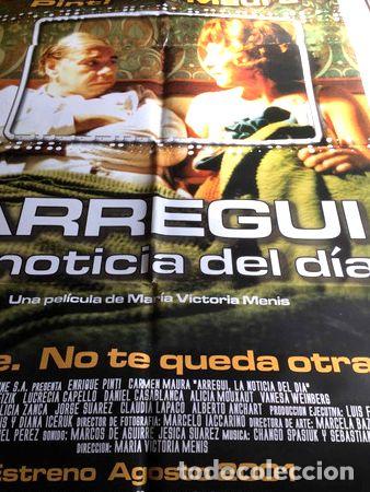 Kino: poster arregui la noticia del dia con enrique pinti