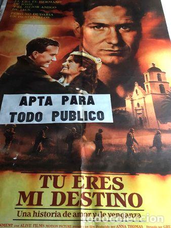 Kino: poster tu eres mi destino william hurt 1988 con banner