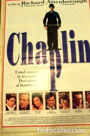 Cine: poster chaplin biografia del comico original - Foto 1