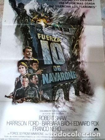 Kino: poster pelicula fuerza 10 de navarone ano 1978 h ford