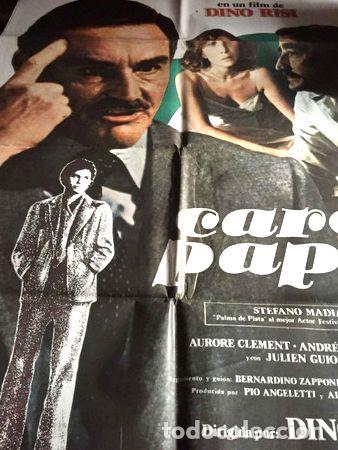 Kino: poster caro papa con vittorio gassman 1979 original