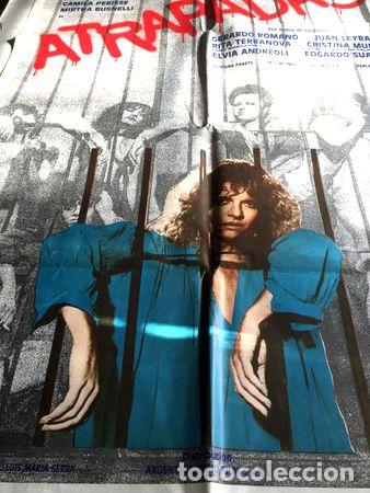 Kino: poster atrapadas leonor benedetto gerardo romano