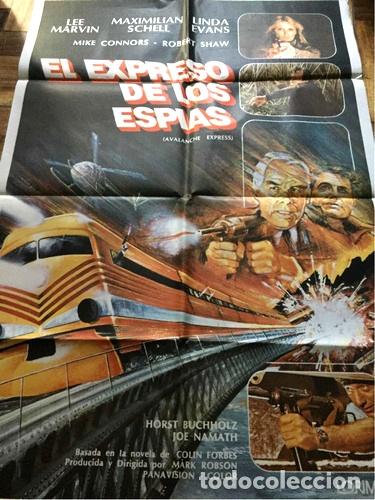 Kino: poster el expreso de los espias lee marvin y robert shaw1979