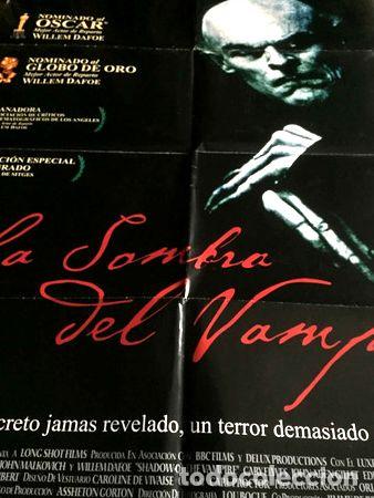 Kino: poster la sombra del vampiro willem dafoe original terror
