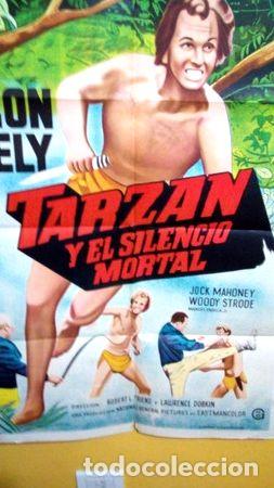 Kino: poster pelicula tarzan y el silencio mortal 1970 original