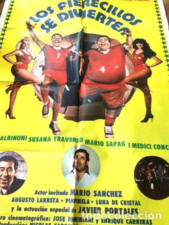 Kino: poster los fierecillos se divierten olmedo porcel cescrito