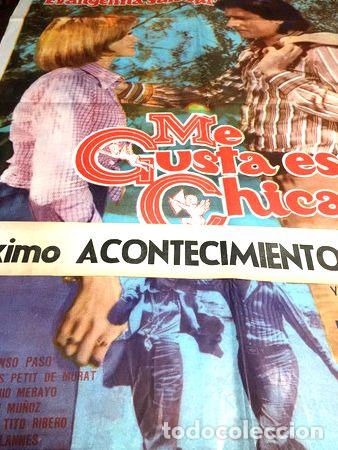 Kino: poster me gusta esa chica palito y evangelina original