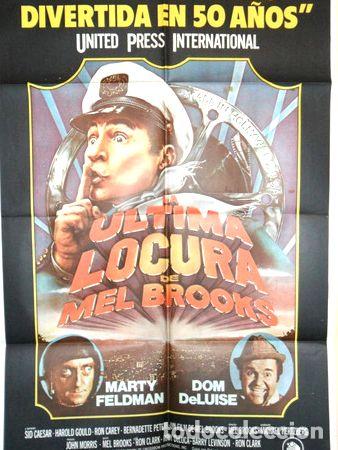 Kino: poster pelicula la ultima locura de mel brooksano 1976