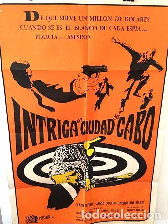 Kino: afiche de cine original intriga en la ciudad del cabo