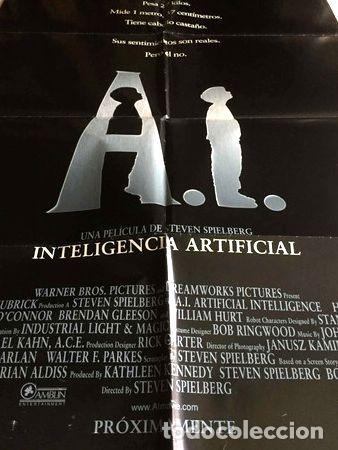 Kino: poster inteligencia artificial de steven spilberg