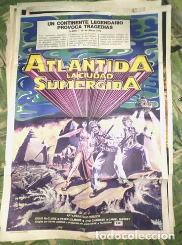 Kino: poster poster atlantida la ciudad perdida ano 1978
