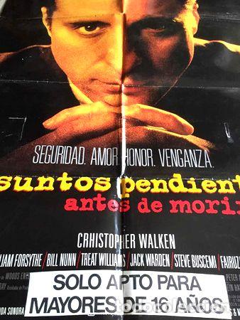Kino: poster asuntos pendientes antes de morir andy garcia