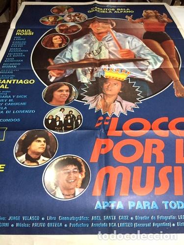 Kino: poster locos por la musica carlitos bala trillizas original