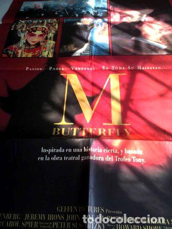 Kino: poster m butterfly con jeremy irons original