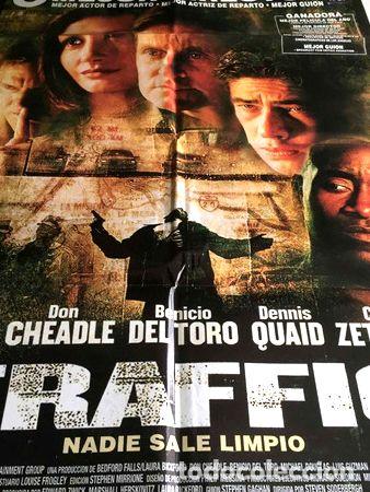 Kino: poster traffic m douglas caterine zeta jones b del toro